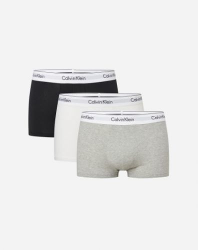 Pánske boxerky NB2380A MP1 čierna/biela/sivá - Calvin Klein M černá/šedá/bílá