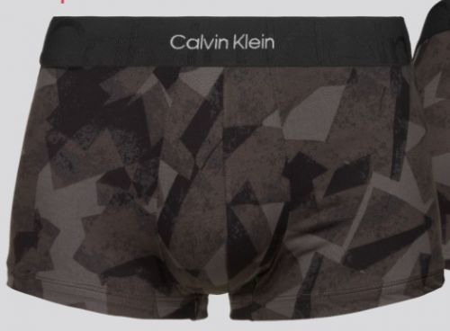 Pánske boxerky NB3321A 5VE čierna / sivá - Calvin Klein M černá/šedá
