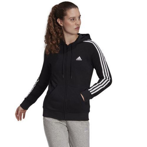 Dámska mikina 3 Stripes FL Full-Zip Hoodie W GM5567 - Adidas XS