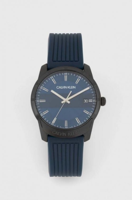 Hodinky Calvin Klein K8R114VN pánske, tmavomodrá farba