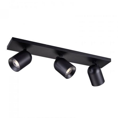 Arcchio Brinja bodové krátke, hranaté čierna 3-pl.