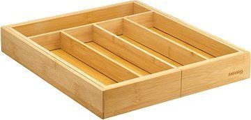 Siguro Príborník Bamboo Line posuvný, 32 × 37 cm