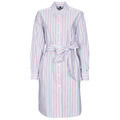 Krátke šaty Tommy Hilfiger ORG CO GBL STP KNEE SHIRT DRESS