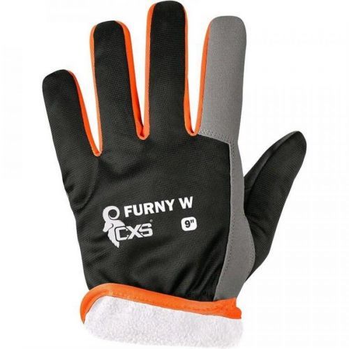 Canis Zimné pracovné rukavice CXS FURNY W - 11