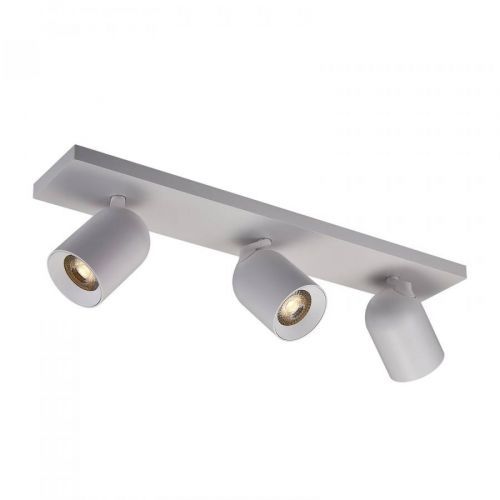 Arcchio Brinja bodové, krátke, hranaté biela 3-pl.