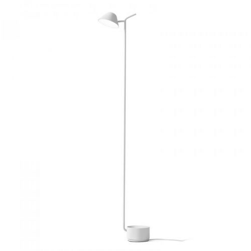 Menu Peek stojacia LED lampa, biela