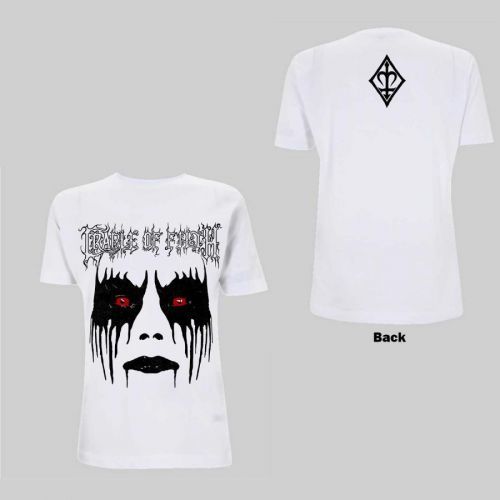 Cradle of Filth tričko Dani Make Up Biela S