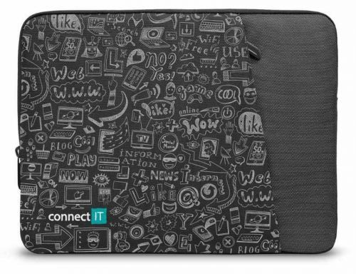 CONNECT IT Doodle púzdro pre notebook 15.6