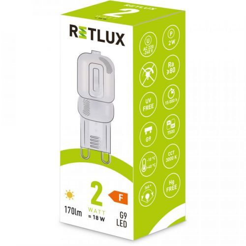 RLL 461 G9 2W LED WW RETLUX