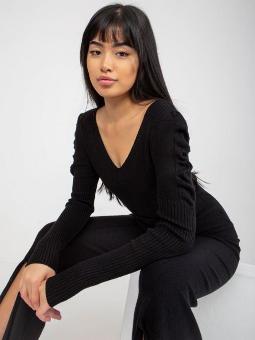 Dámsky sveter VI SW 20259.27 čierny jedna velikost