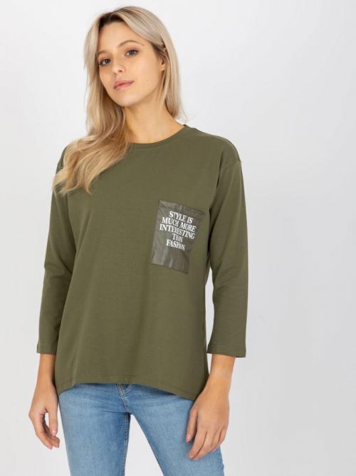 Blúzka EM BZ N612.64P khaki S/M