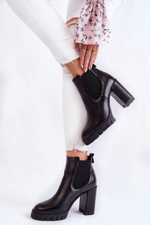 Topánky na podpätku model 173759 Step in style 36