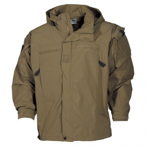 Softshellová bunda MFH Shell GEN III - coyote, S