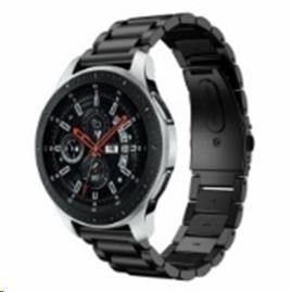 eses kovový remienok čierny pre samsung galaxy watch 46mm/samsung gear s3/huawei watch 2