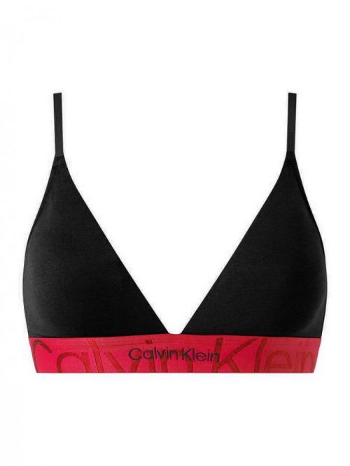 Dámska podprsenka QF6990E 66Z čierna / ružová - Calvin Klein XS černá-růžová