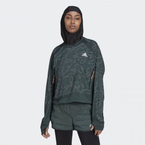 Bunda adidas X-City Running Crewneck W HC6323 L