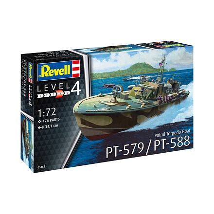 Plastic ModelKit loď 05165 - Patrol Torpedo Boat PT-588/PT-579 (1:72)