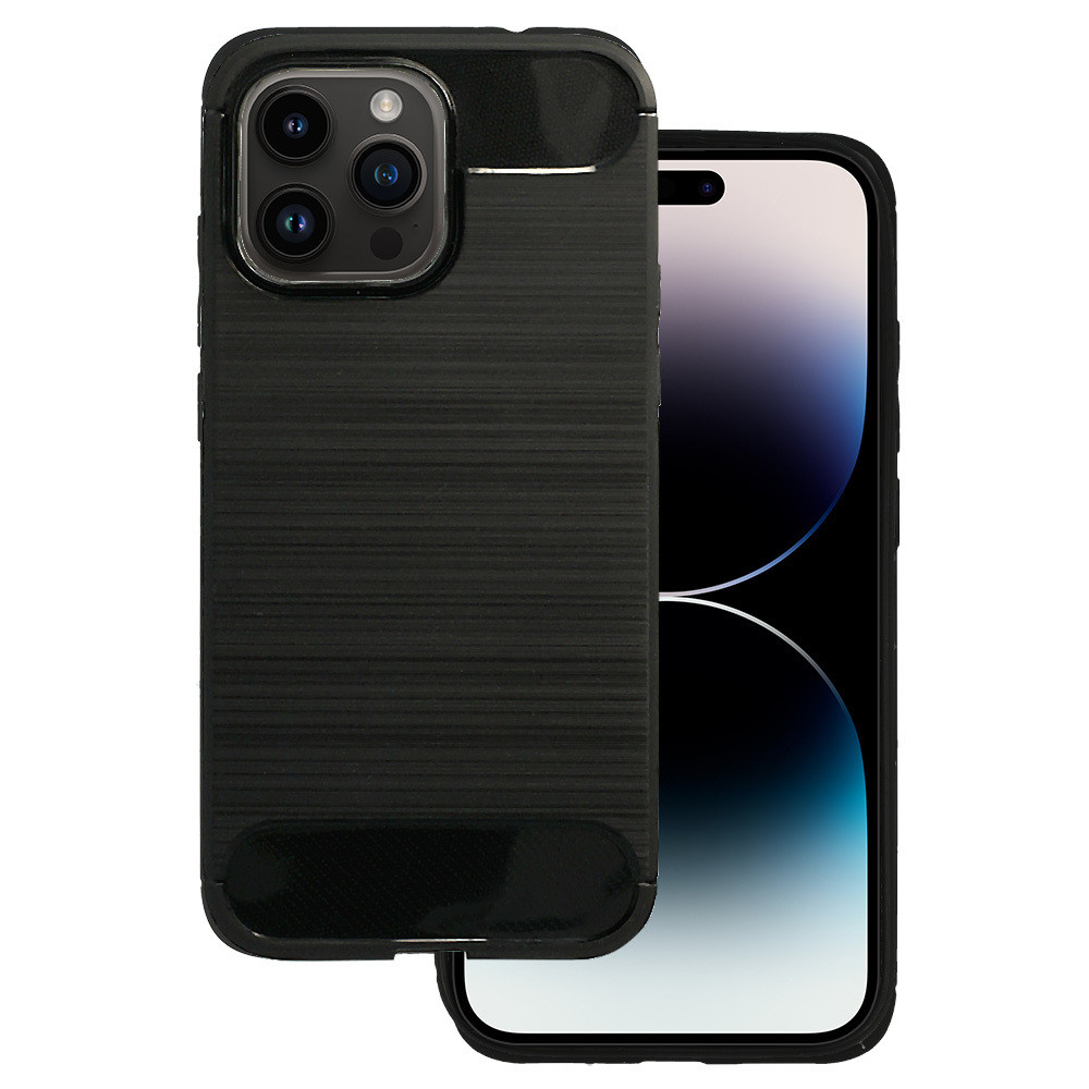 IZMAEL Apple iPhone 14 Pro Max Puzdro Carbon Bush TPU  KP23470 čierna