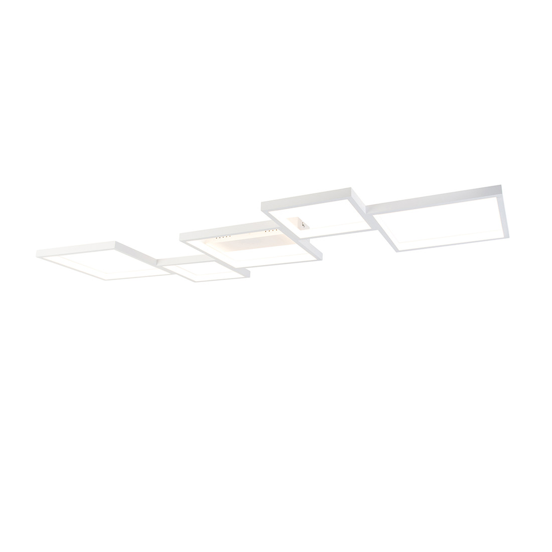 Plafondlamp wit incl. LED 3 staps dimbaar 5-lichts - Lejo