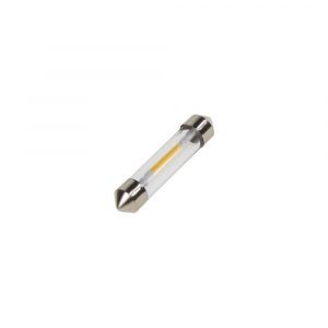 Led sulfid SV8,5 / 39mm / 12V - teplá biela 2x LED čip COB filament (2ks)