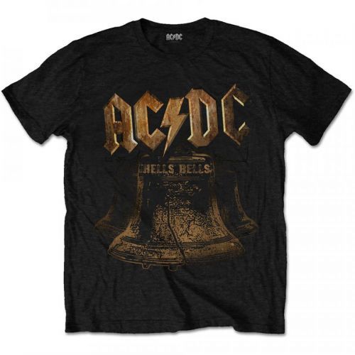 AC/DC - Tričko Brass Bells - Muž, Unisex, Čierna, S