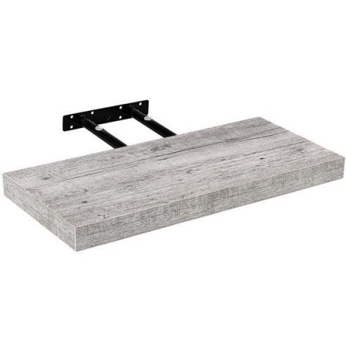 Stilista nástenná polica Volato, 30 cm, biele drevo