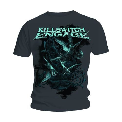 Killswitch Engage - Tričko Engage Battle - Muž, Unisex, Šedá, S