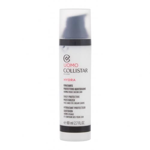 Collistar Uomo Daily Protective Moisturizer Face and Eye Cream 80 ml denný pleťový krém na veľmi suchú pleť; na citlivú a podráždenú pleť