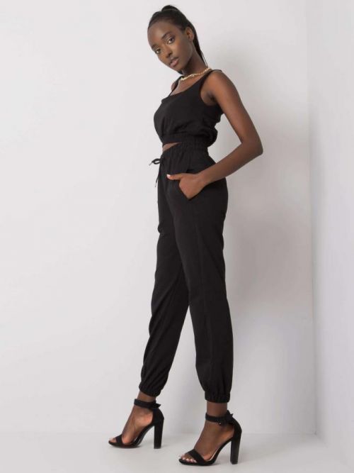 Čierna dvojdielna sada L