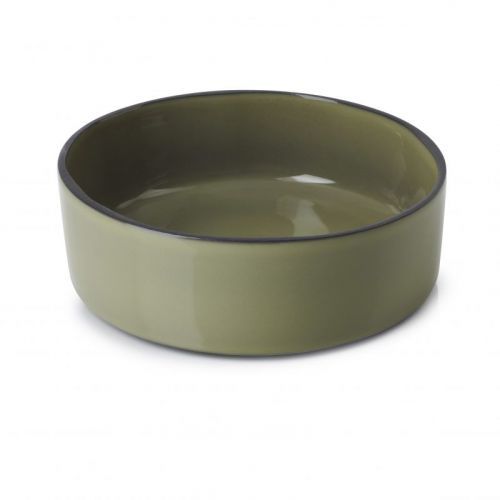 Tanier s vysokým okrajom Caractere Revol olivový 14 cm