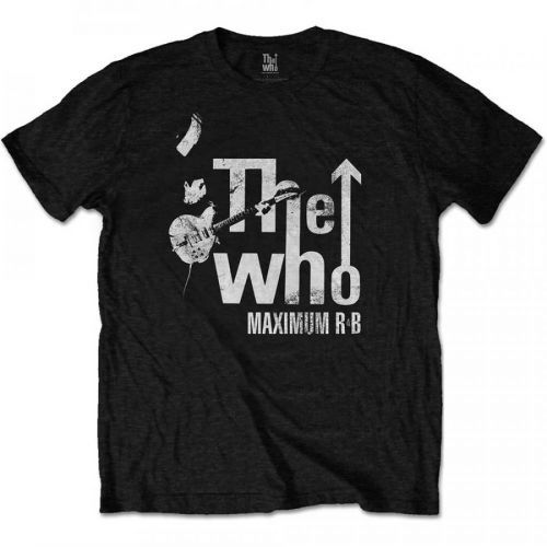 The Who - Tričko Maximum R&B - Muž, Unisex, Čierna, S