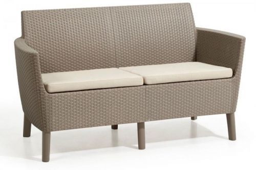 SALEMO dvojmiestna sofa - cappuccino