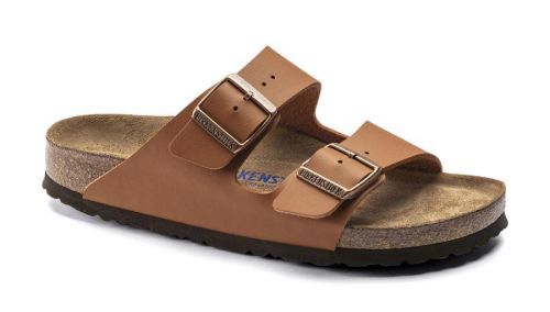 Birkenstock Arizona Soft Footbed Birko-Flor Narrow Fit hnedé 1019119