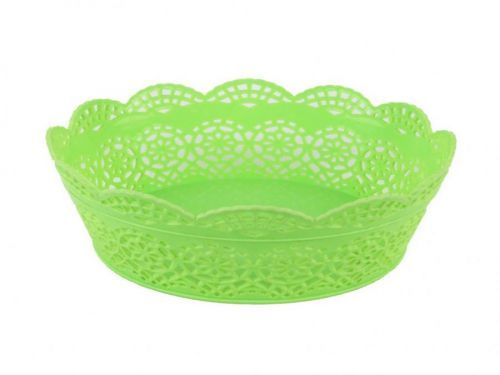 Košík PVC 28cm rôzne farby