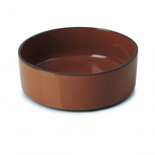Tanier s vysokým okrajom Caractere Revol tehľový 14 cm