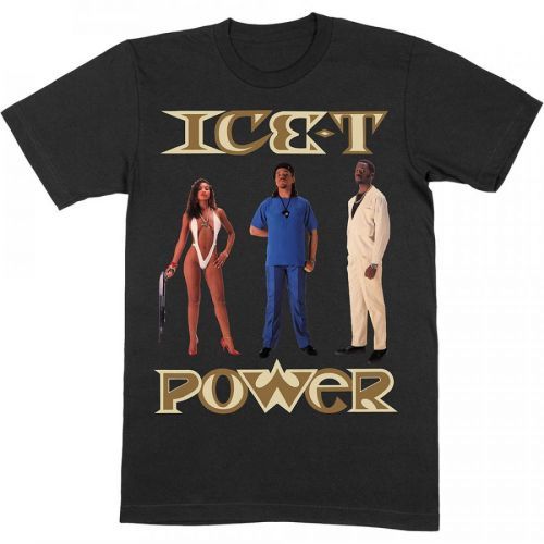 Ice-T - Tričko Power - Muž, Unisex, Čierna, S