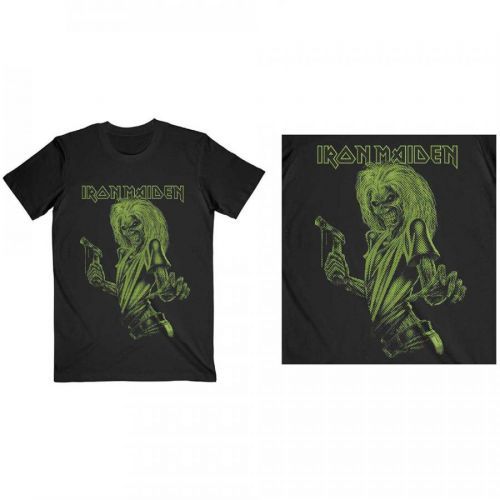 Iron Maiden - Tričko One Colour Eddie - Muž, Unisex, Čierna, S