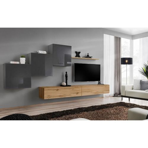 Obývacia stena Switch X Wotan/Grafit