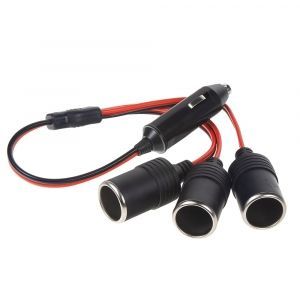 CL zástrčka 12V / 24V - s rozbočením na 3 CL zásuvky