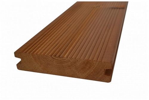Terasové dosky škandinávske THERMOBOROVICE (obojstranne jemne ryhovaná) Terasové dosky 26 × 118 × 3000 mm