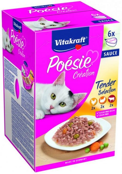 VITAKRAFT POESIA MULTIPACK V OMACKE 6X85 G , 2435085