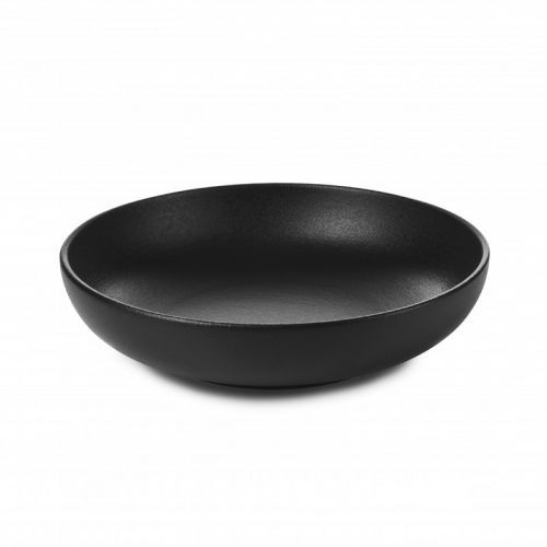 Hlboký tanier Adelie Revol čierny 17,5 cm