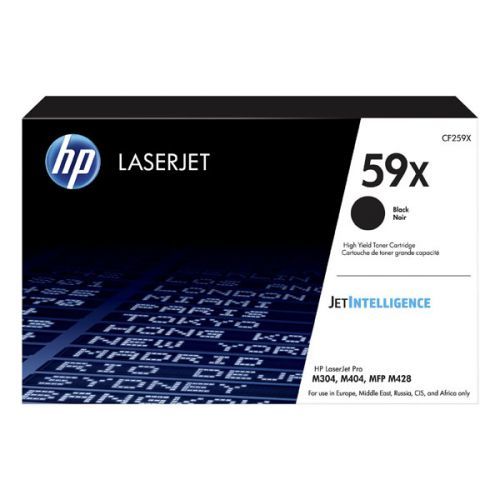 HP originál toner black, 10000str., HP 59X, high capacity, HP LaserJet Pro M404, M403, LaserJet Pro MFP M428, O