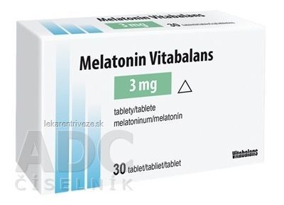 Melatonin Vitabalans 3 mg tablety tbl (blis.PVC/Al) 1x30 ks