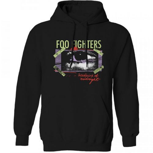 Foo Fighters - Mikina Medicine At Midnight Taped - Muž, Unisex, Čierna, S