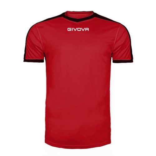 SHIRT REVOLUTION červená-čierna XXS