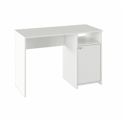 PC stůl, bílá, DEDE