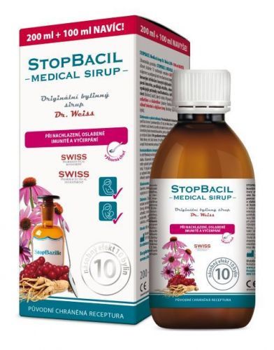 Simply You STOPBACIL Medical sirup Dr. Weiss 200 + 100 ml NAVYŠE