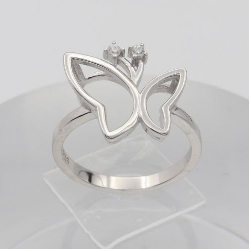 Strieborný prsteň 81203