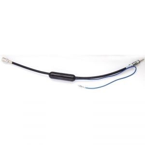 Autoanténna redukcia - napájač ISO / DIN